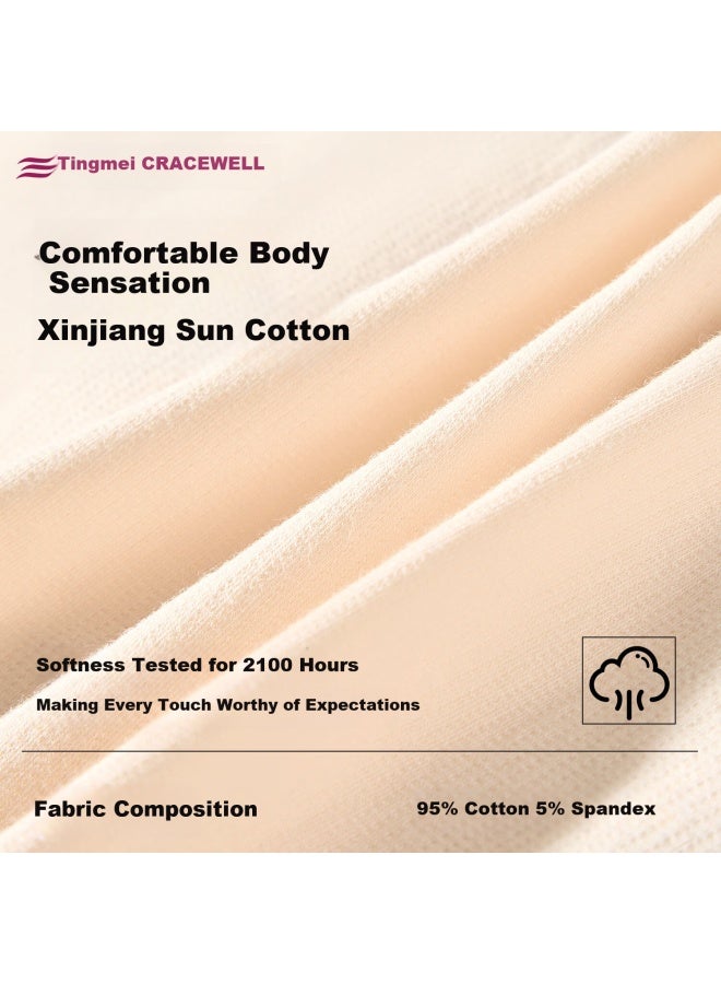 Gracewell Seamless Cotton Women's Antibacterial Breathable Mid-waist Triangle Panties Shorts 10a - Image 2