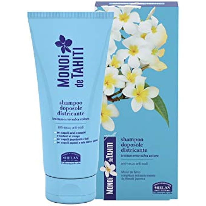 HELAN - MONOI DE TAHITI AFTER SUN DETANGLING SHAMPOO 200ML - Image 1
