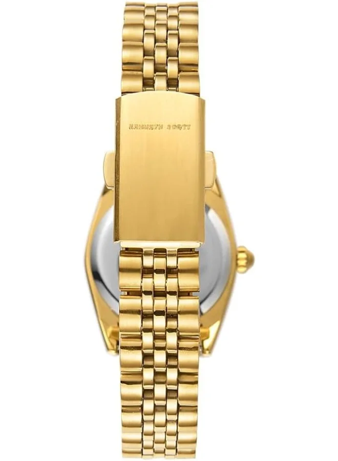 KENNETH SCOTT Kenneth Scott Women's Champagne Dial Analog Watch - K22536-GBGC