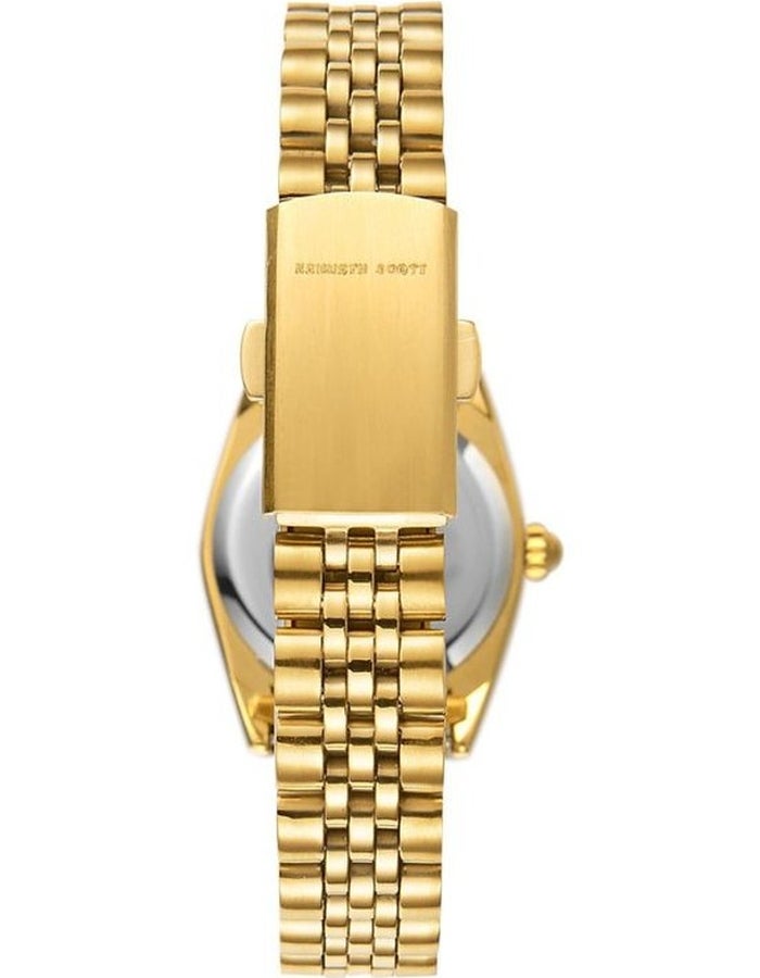 كينيث سكوت ساعة يد نسائية من كينيث سكوت بقرص شامبين تناظرية - Image 3