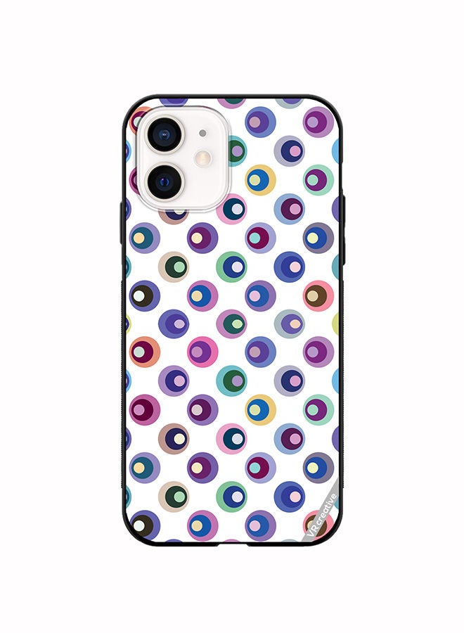 VR CREATIVE Protective Case Cover For Apple iPhone 12 mini Mix Pattern Design Multicolour - Image 1