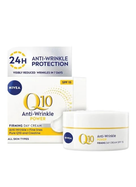 Nivea Q10 Anti-Wrinkle Day Cream with SPF15