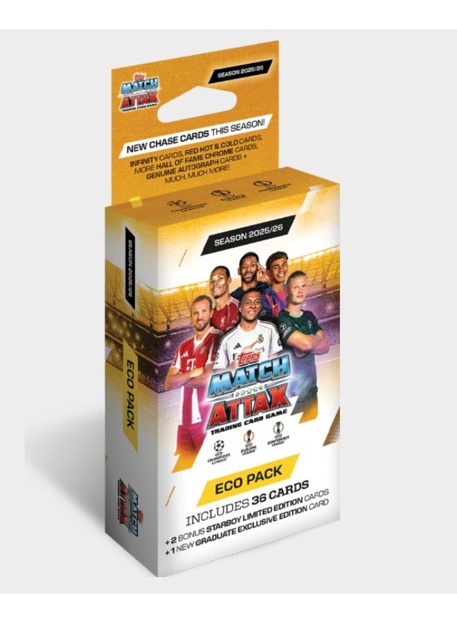 Topps Match Attax 2025/26 - Eco Pack - Image 1