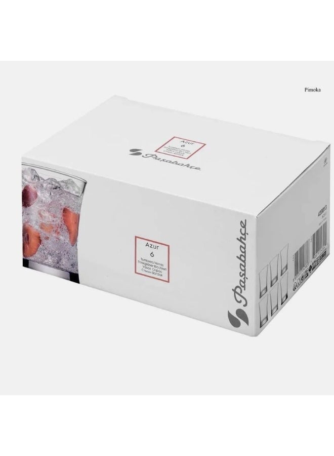 باساباش طقم كاسات زجاج تركي متعدد الاستخدام - Image 4