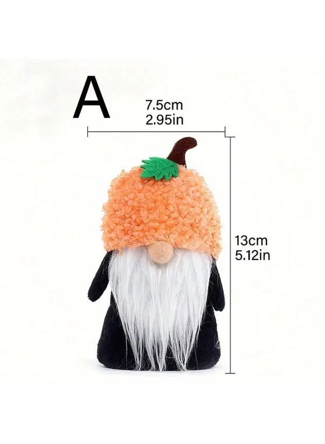 Size C Halloween Decor Sign With Faceless Man Pumpkin Head Cat Bird - Image 4