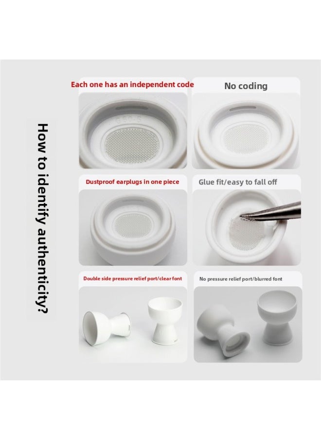 Generic - Silicone Ear Caps For Airpods Pro 2 Wireless Bluetooth Earphone Capsule Replacement Case Suitable For 3rd Generation For Apple-Specifications:Large L-size Pair Of 2 - Image 1