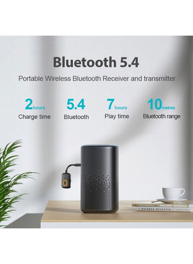 blupebble Airlync Bluetooth 5.4 Airplane Audio Adapter | Wireless Dual 3.5mm Jack Transmitter for In-Flight Entertainment, Connects AirPods, Earbuds & Bluetooth Headphones  - Image 3
