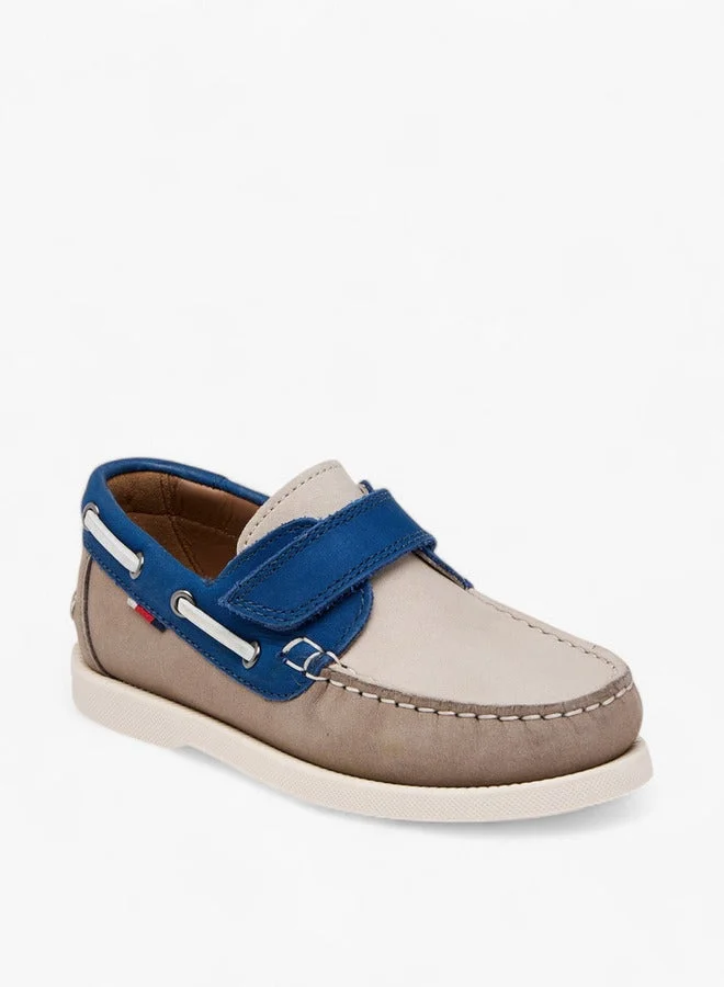 Mister Duchini Colourblock Slip-On Mocassins