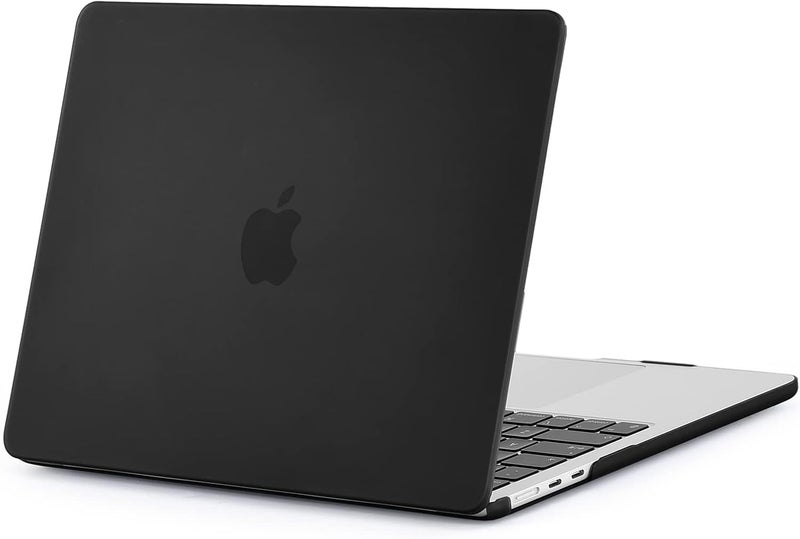 Case Compatible for New MacBook Air 15/15.3 inch 2026 2025-2023 Release,M5 A3448 M4 A3241 M3 A3114 M2 A2941 with Liquid Retina Display&Touch ID,Protective Plastic Hard Shell Cover,Matte Black - Image 1