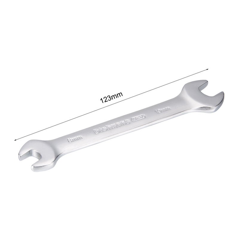 uxcell Metric Double Open End Wrench 8mm x 10mm - Image 2