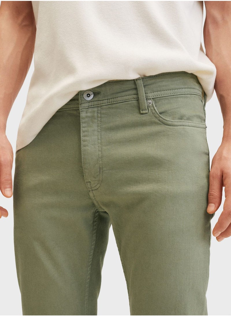 Mango Man - Light Wash Skinny Fit Jeans - Image 1