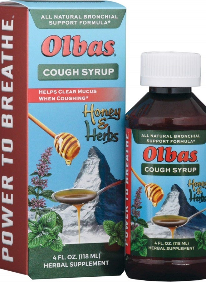 Olbas شراب السعال من أولبا، 4 أونصة سائلة - Image 1
