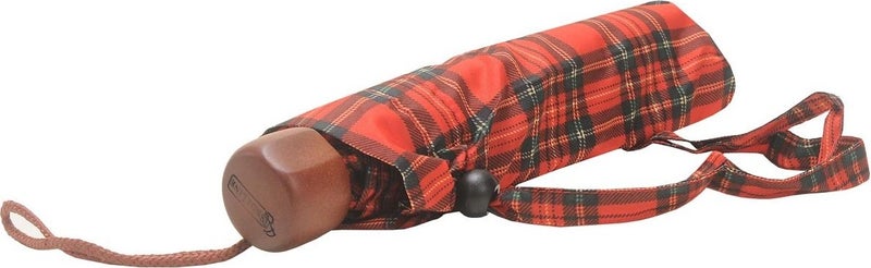 April Lux Umbrella Red Plaid Pattern  - Image 3