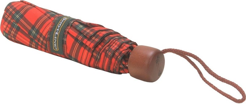 April Lux Umbrella Red Plaid Pattern  - Image 4