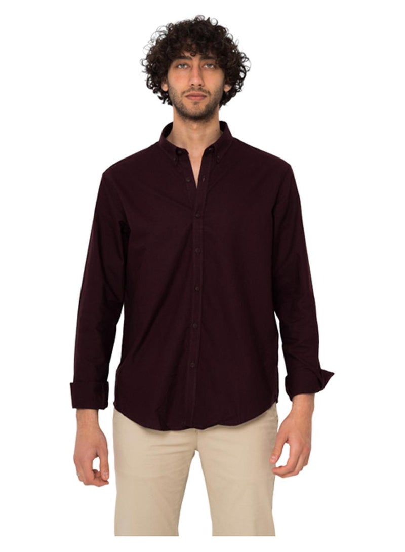 DOTT Oxford Slim Fit Classic Button-Down Shirt - Image 1