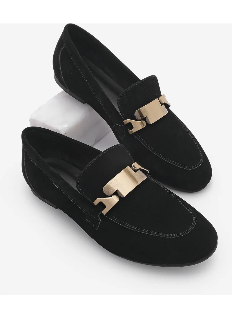 مارجين Women's Loafer Buckle Casual Shoes Forez