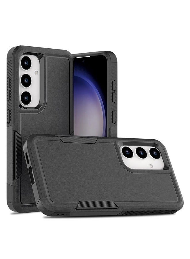 X-level Samsung Galaxy S24 Case Cover Shockproof Camera Len Protection Anti-drops Anti-fingerprints Anti-scratch Comfortable Touch Feel Tough Armor Back Cover Phone Shell Accessories Protector - Image 1