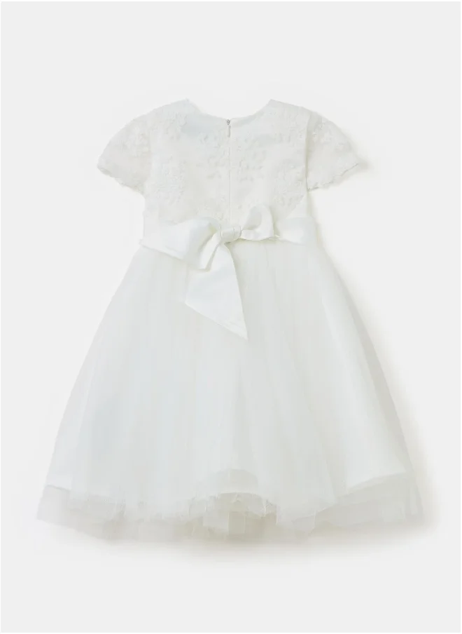 Ovs Tulle dress with lace inserts
