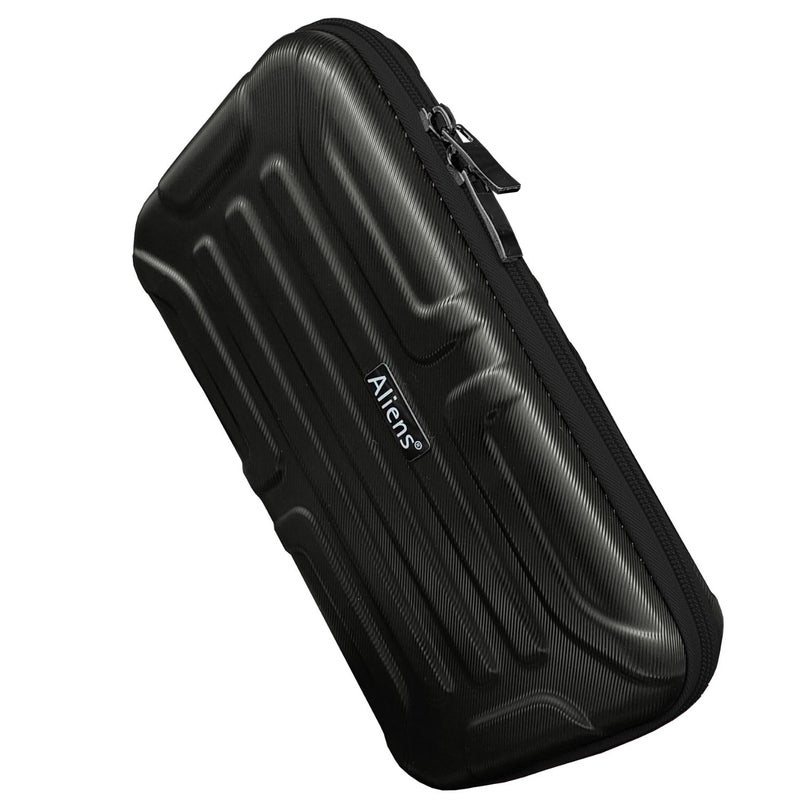 Aliens Large Travel Gadget Organiser Case Bag, Hardshell ABS Material, Shockproof, Water-Resistant Travel Storage Pouch for HDD/SSD, Gadget Organiser, Cable,Charger,Smartphone,airpods,Power Bank-Grey - Image 1