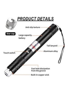 Generic High Power Red Laser Pointer Pen - Long Range, Rechargeable, Tactical Presentation Dot for Indoor Teaching, Hiking, and Cat Play - USB Charge  - Image 4