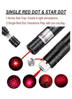 Generic High Power Red Laser Pointer Pen - Long Range, Rechargeable, Tactical Presentation Dot for Indoor Teaching, Hiking, and Cat Play - USB Charge  - Image 2