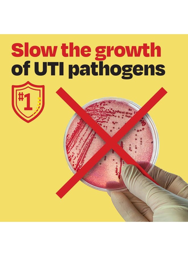 Cystex Dual Action UTI Pain Relief and Prevention, 2-in1 Formula to Help Slow UTI Bacteria Growth and Provide General Pain Relief for Women and Men, FSA HSA Eligible & Approved, 48 Count - Image 4