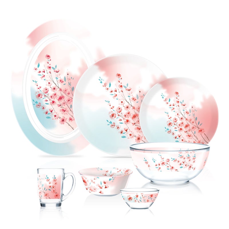 Luminarc Simply Floozen Dinner Set, 33 pcs, V7781