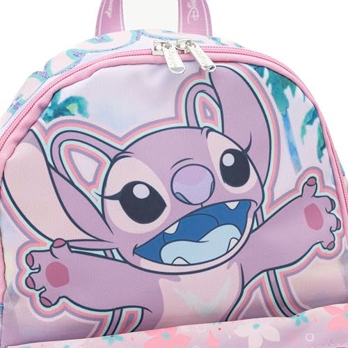 Wondapop - Lilo & Stitch - Angel 13"" Nylon Daypack, Pink - Image 3