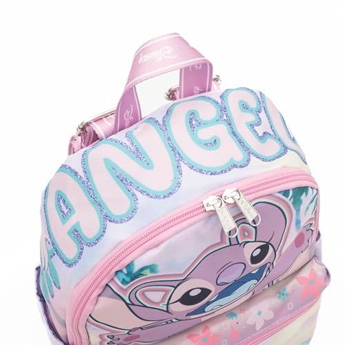 Wondapop - Lilo & Stitch - Angel 13"" Nylon Daypack, Pink - Image 5