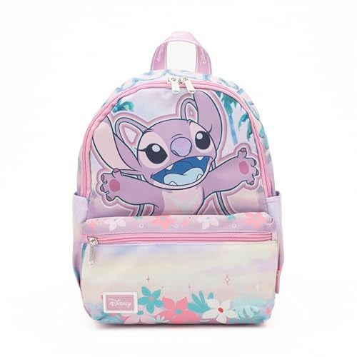 Wondapop - Lilo & Stitch - Angel 13"" Nylon Daypack, Pink - Image 1