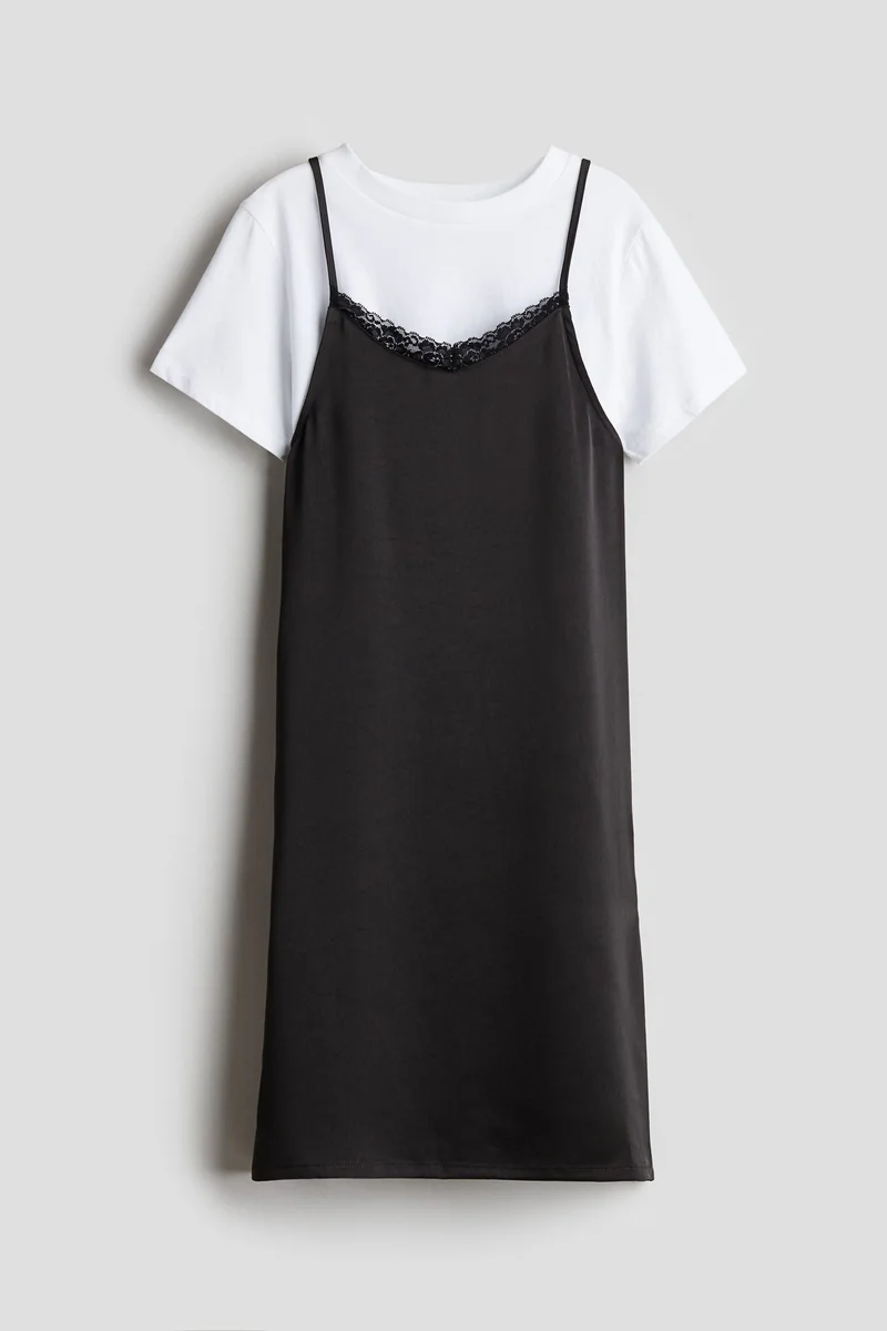 اتش اند ام 2-Piece Top And Dress Set