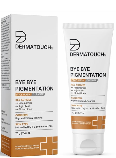 DERMATOUCH Bye Pigmentation Face Wash 70G