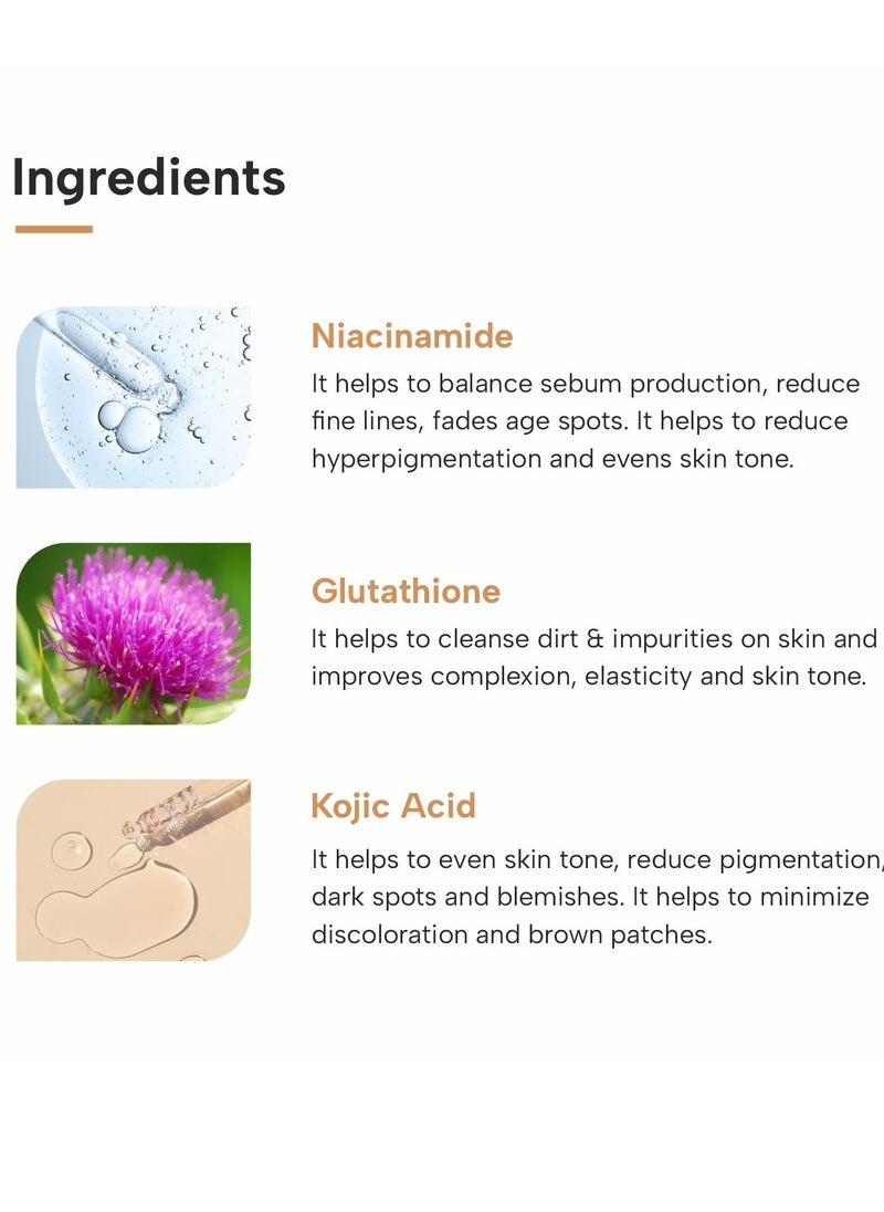 DERMATOUCH Bye Pigmentation Face Wash 70G