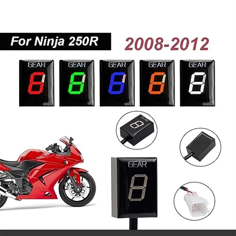 Wivplex 1-6 Gear Indicator Speed Display for Motorcycles - Image 3
