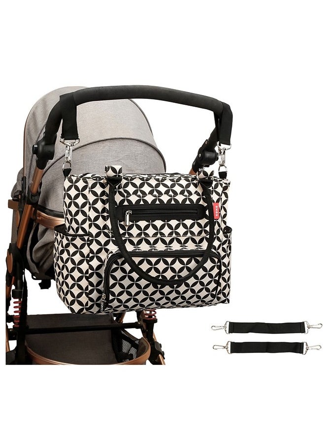 Soho Set of 6 Multilayered Fabrics Baby Nappy And Diaper Bag With Durable  - Image 5
