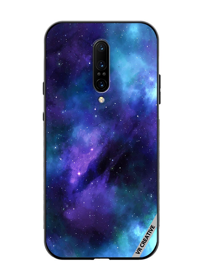 VR CREATIVE Protective Case Cover For OnePlus 7 Pro Galaxy Colorful Clouds Design Multicolour - Image 1
