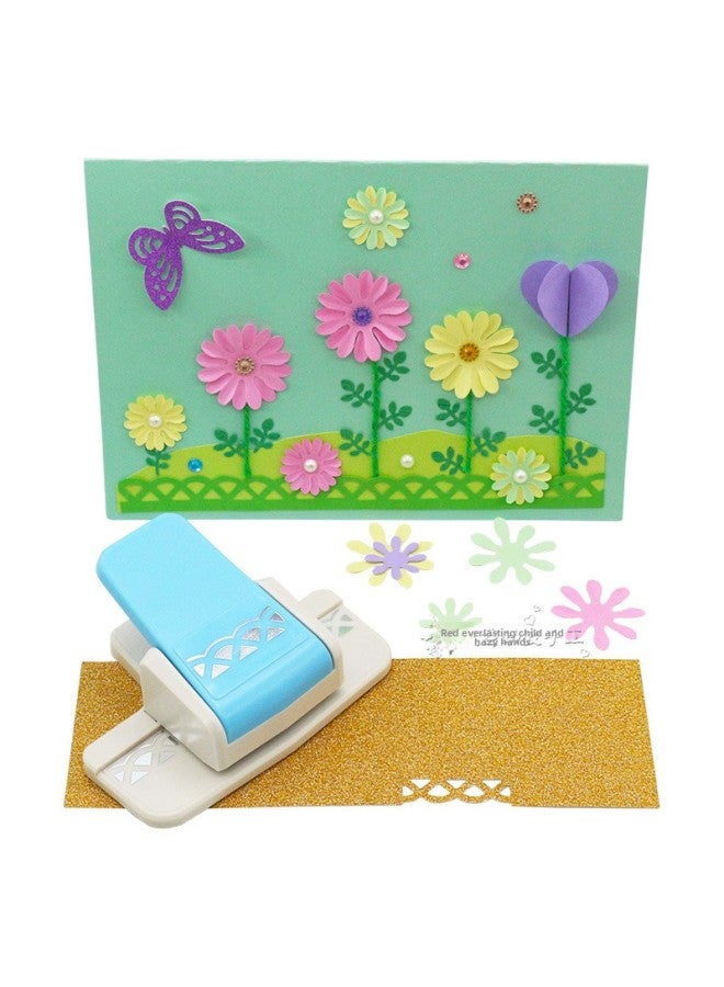 Edge Holder Embosser Flower Breaker Diy Handmade Greeting Card Making Lace Pattern Lace Hollow Cute Printing Machine-Color:11.  - Image 1