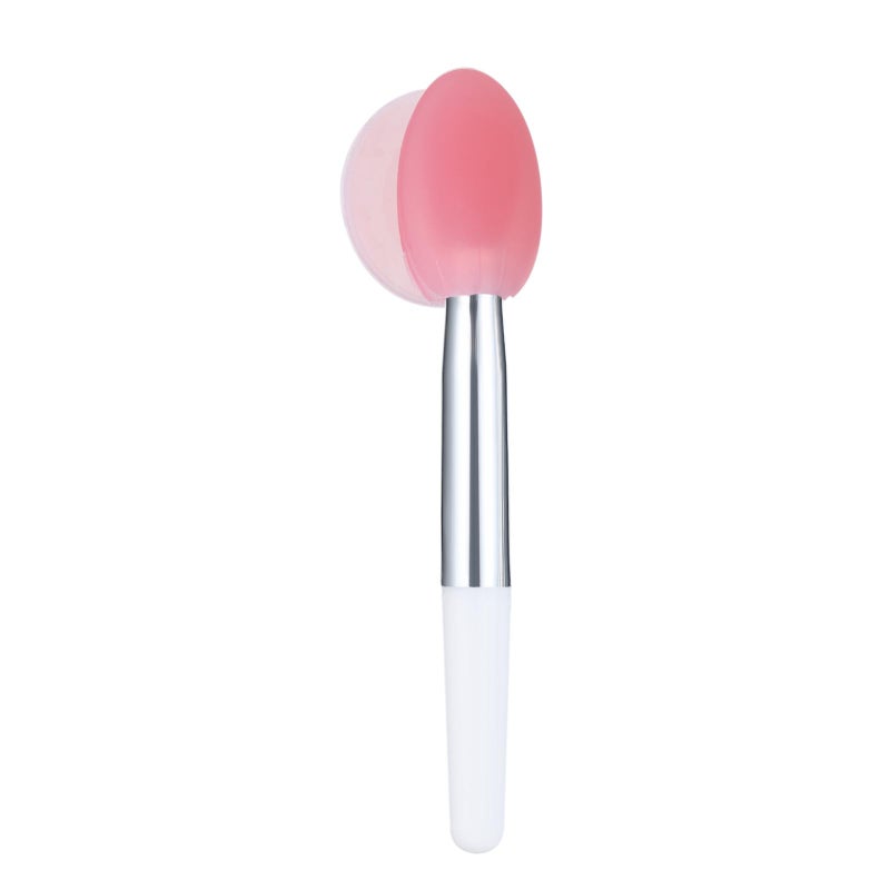 10pcs Silicone Lip Brush Set Lipstick Lip Gloss Applicator Brushes Mini Lip Care Makeup Brushes with 2 Anti-lost Cover - Image 2