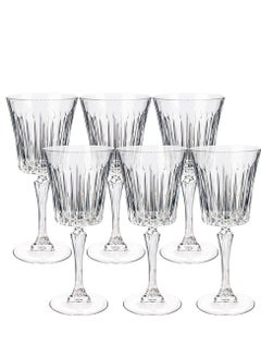RCR Set of 6 glasses of Italian RCR Crystal juice, 230 ml  - Image 1