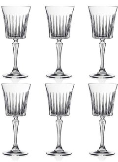 RCR Set of 6 glasses of Italian RCR Crystal juice, 230 ml  - Image 2