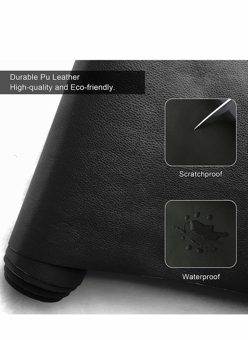 Generic Large Self-Adhesive Leather Repair Patches 50 x 137 cm - Decorative Lychee Tape for DIY Sofa, Shoes, Car Seats, Handbags, and Other Leather Items (Black)  - Image 5