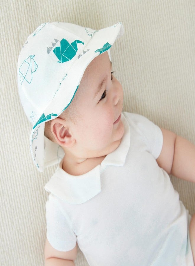 pureborn Baby Hat Newborns Boys Girls Spring Summer Sun Hats Bucket Breathable Cotton Elephant 0-3 Months - Image 3