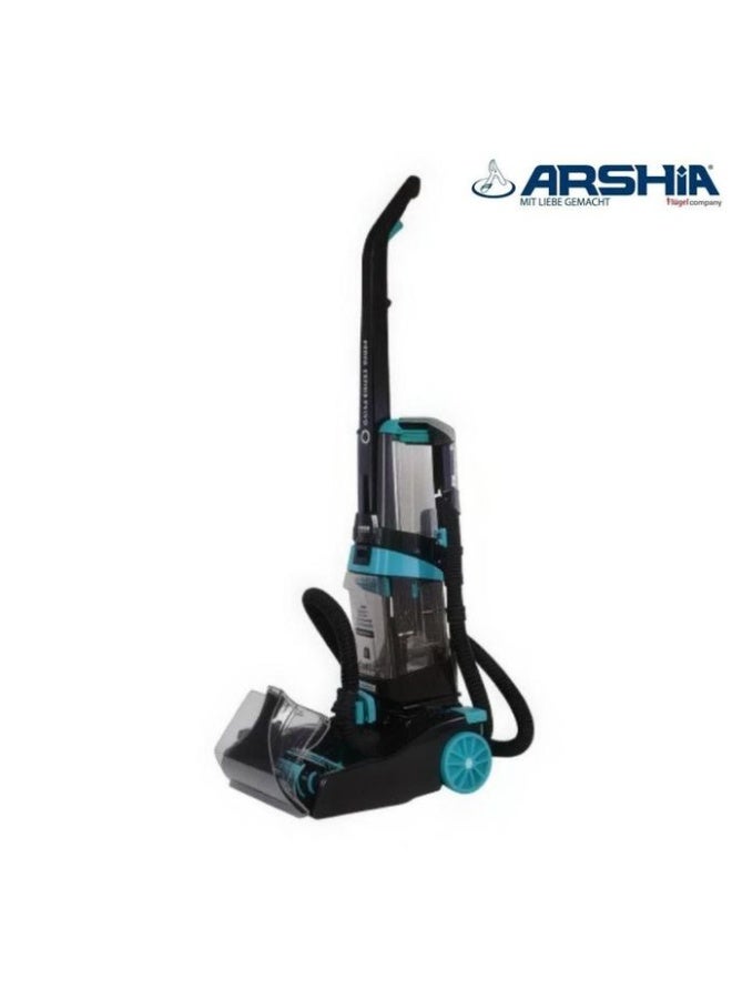 Arshia Bagless Carpet Cleaner, 800 Watt, Black Blue - CW128-2925 - Image 1
