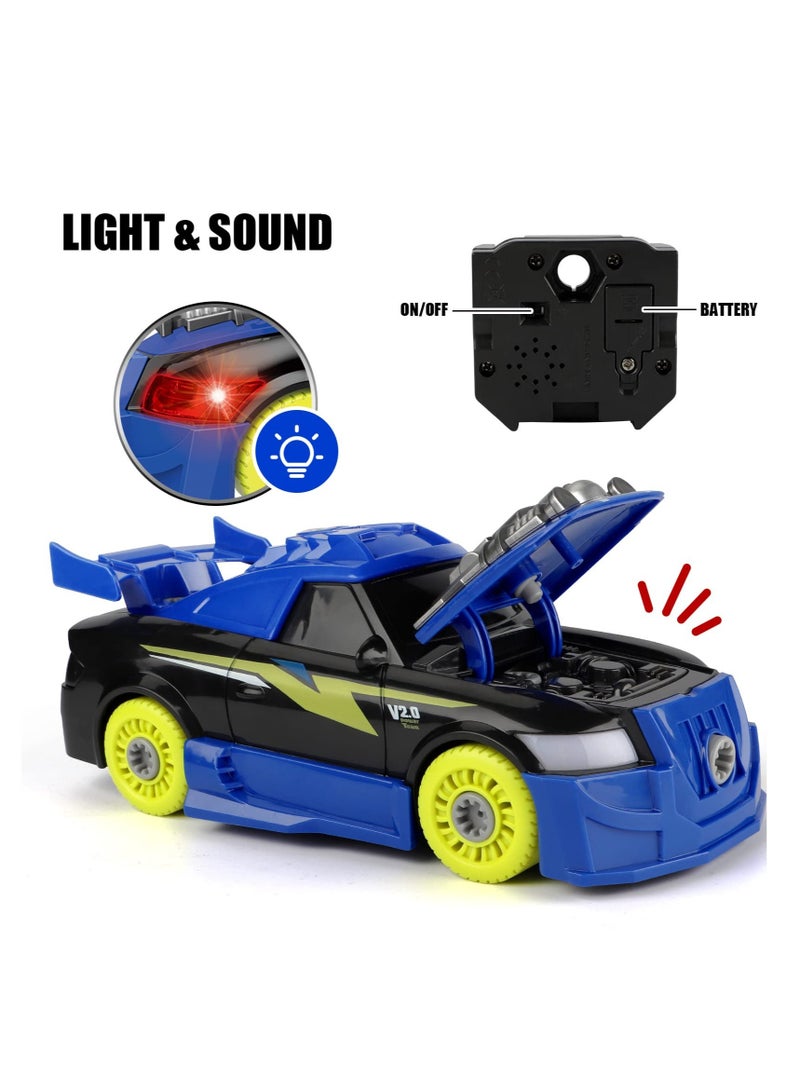 Excefore Racing Car Kit for Young Kids, New Take Apart Toy Racing Car Set, 2 IN 1 Construction Tool, Best Gifts Present Children Construction Building Toys, Suitable for Boy Girl Aged 3 and more - Image 2