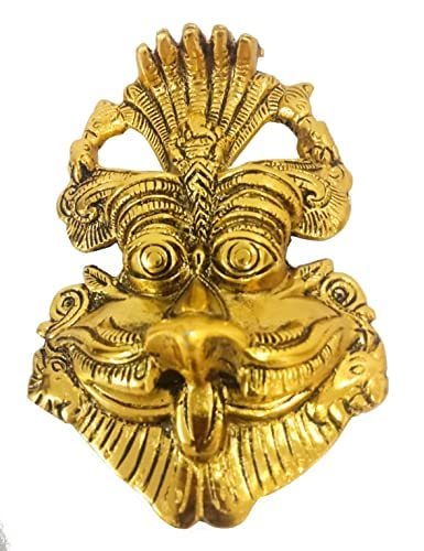 KAUSHEVA Brass Keerthi Mukudu Keerthi mukutam Kirthimukha Wall Hanging EvilDevil Protection - Image 2