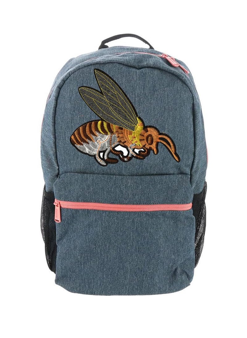 Artist Unknown - Giant Queen Bee Applique Embroidered Sew-on Patch ; Size: 21cm x 17cm for Jackets, Caps, T-Shirts, Bags, Jeans, Pants, Outdoor Clothing ; Imported from Malaysia (1 Piece). (Code: L-5) - Image 1