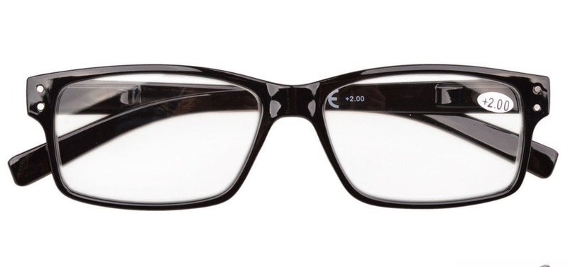 Eyekepper 5 Pack Reading Glasses for Men Includes Reader Sunglasses Spring Hinges Classic Cheater Glasses +1.75 - Image 4