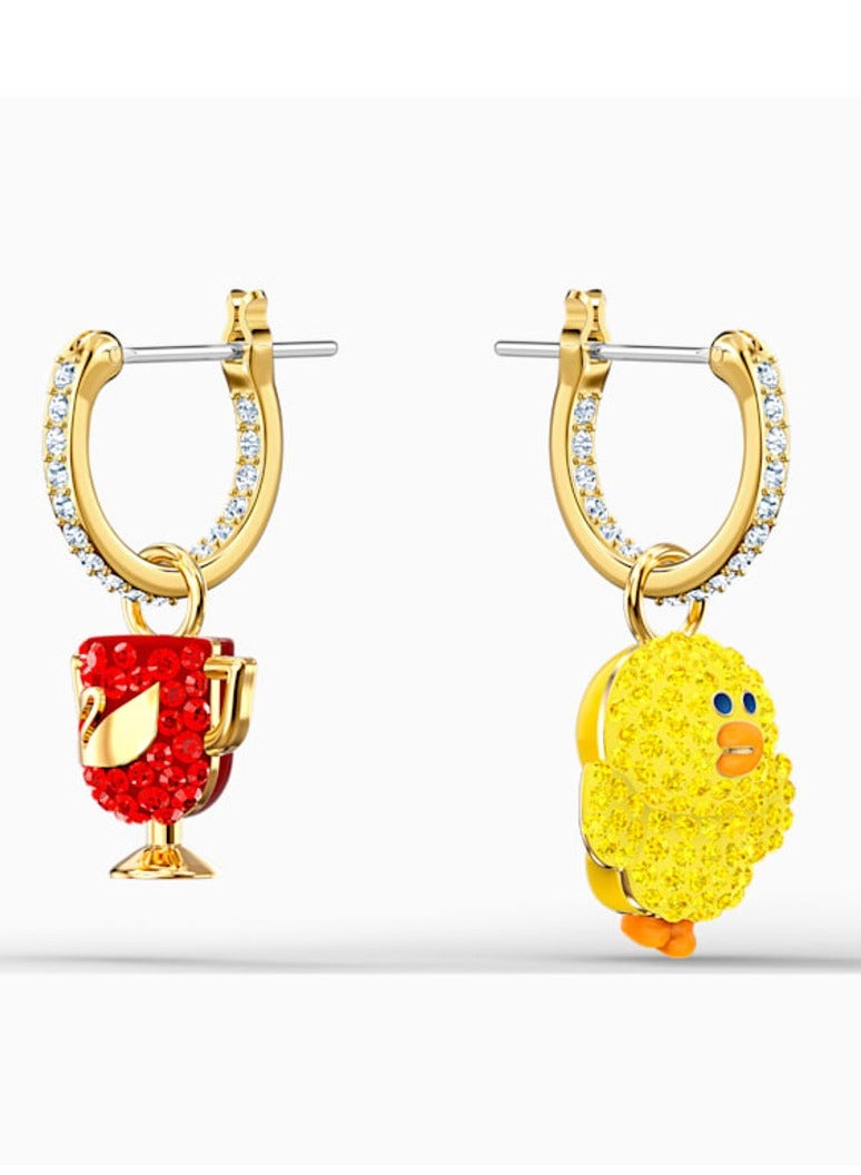 Swaro Tennis Racquet Sally Chicken Earrings  - Image 3