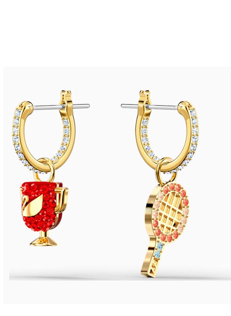 Swaro Tennis Racquet Sally Chicken Earrings  - Image 4
