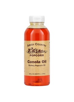 Amish Country Popcorn Amish Country Popcorn, Buttery Popcorn Oil, Canola Oil, 16 fl oz (472 ml)  - Image 1